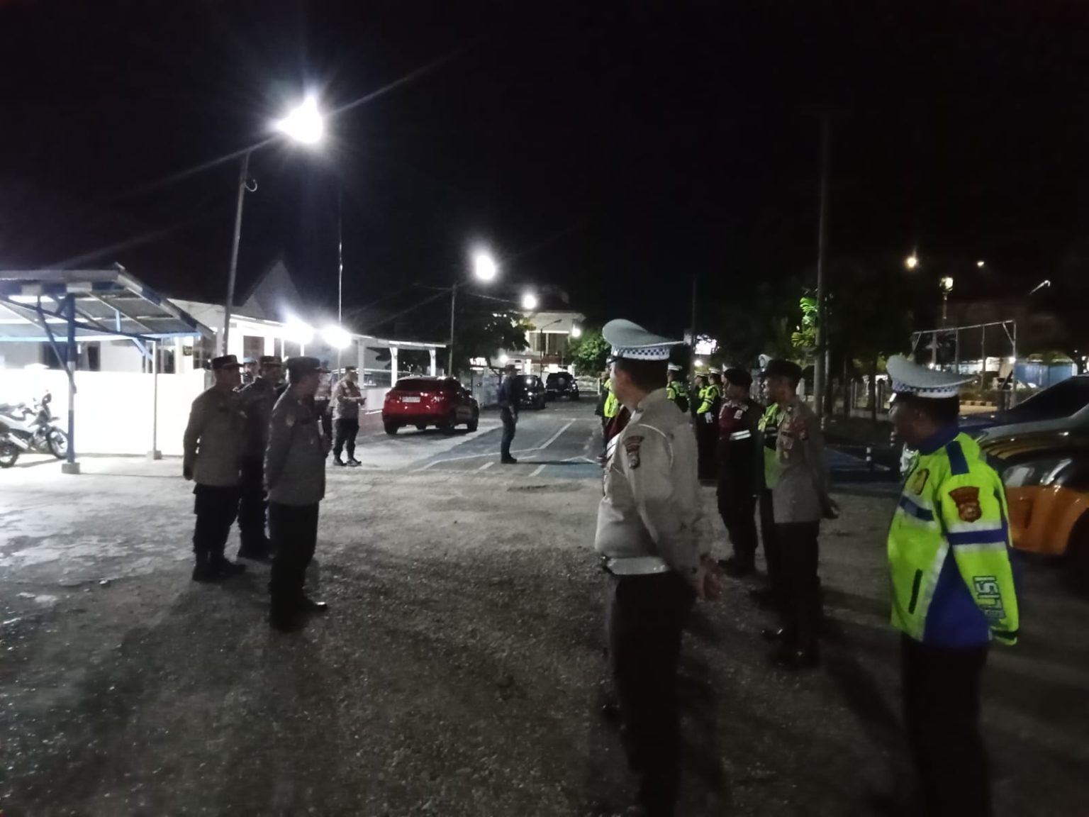 Polres Kuansing Laksanakan KRYD Untuk Ciptakan Situasi Kamtibmas Yang Aman dan Kondusif